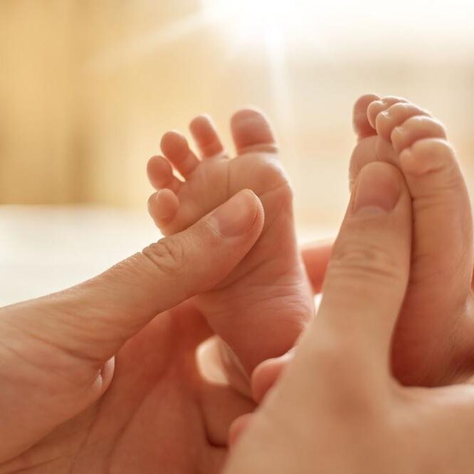Réflexologie Plantaire Bébé